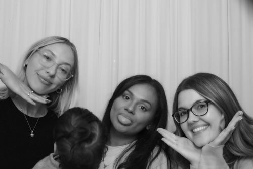 Luxe Black and White Filter with Cream Background